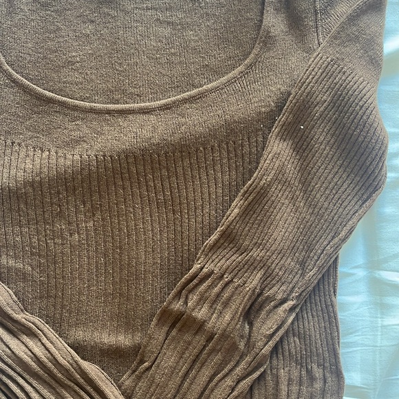 Whistles sweater- boat neck and fitted style. - Picture 2 of 3